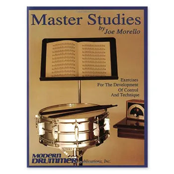 Master Studies Drum Book by Joe Morello – Modern Drummer
