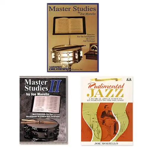 Joe Morello Drum Book Bundle