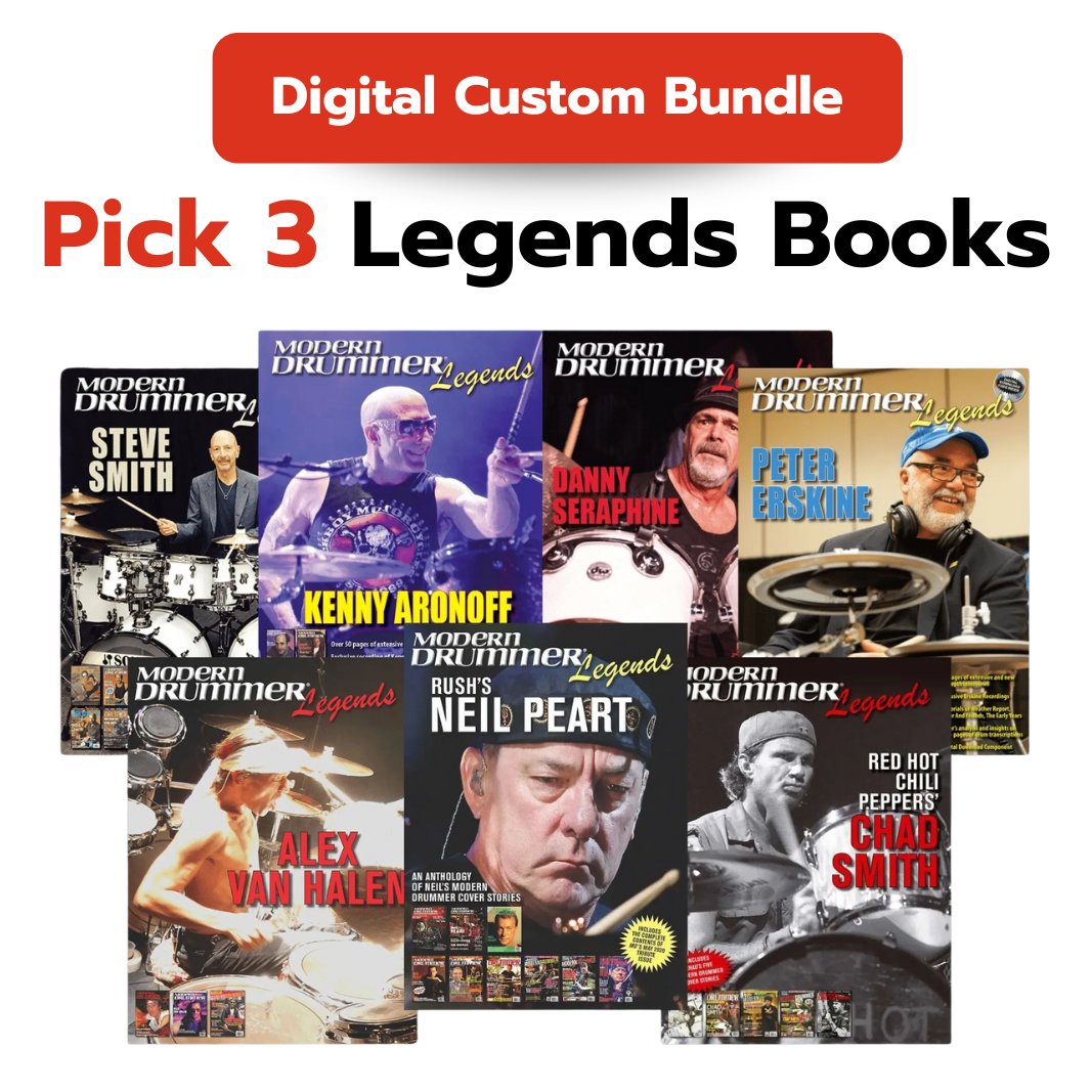 Modern Drummer Legends Pick 3 Custom Bundle (Digital)