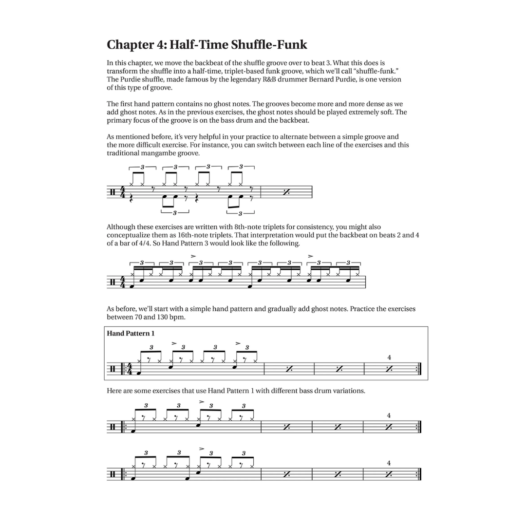 Drum Exercises in African American Funk