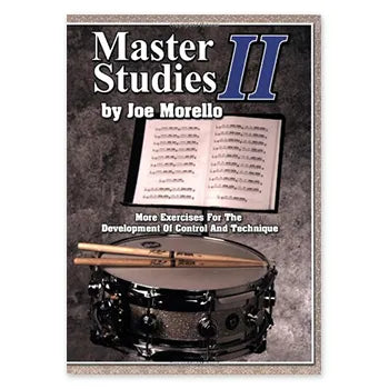 Master Studies II Drum Book by Joe Morello