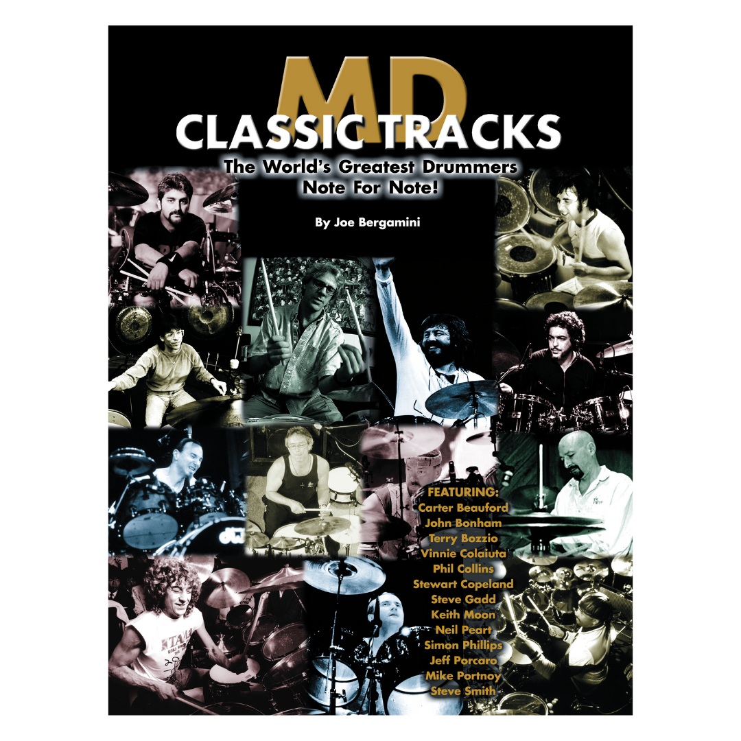 MD Classic Tracks: The World's Greatest Drummers Note for Note! Book