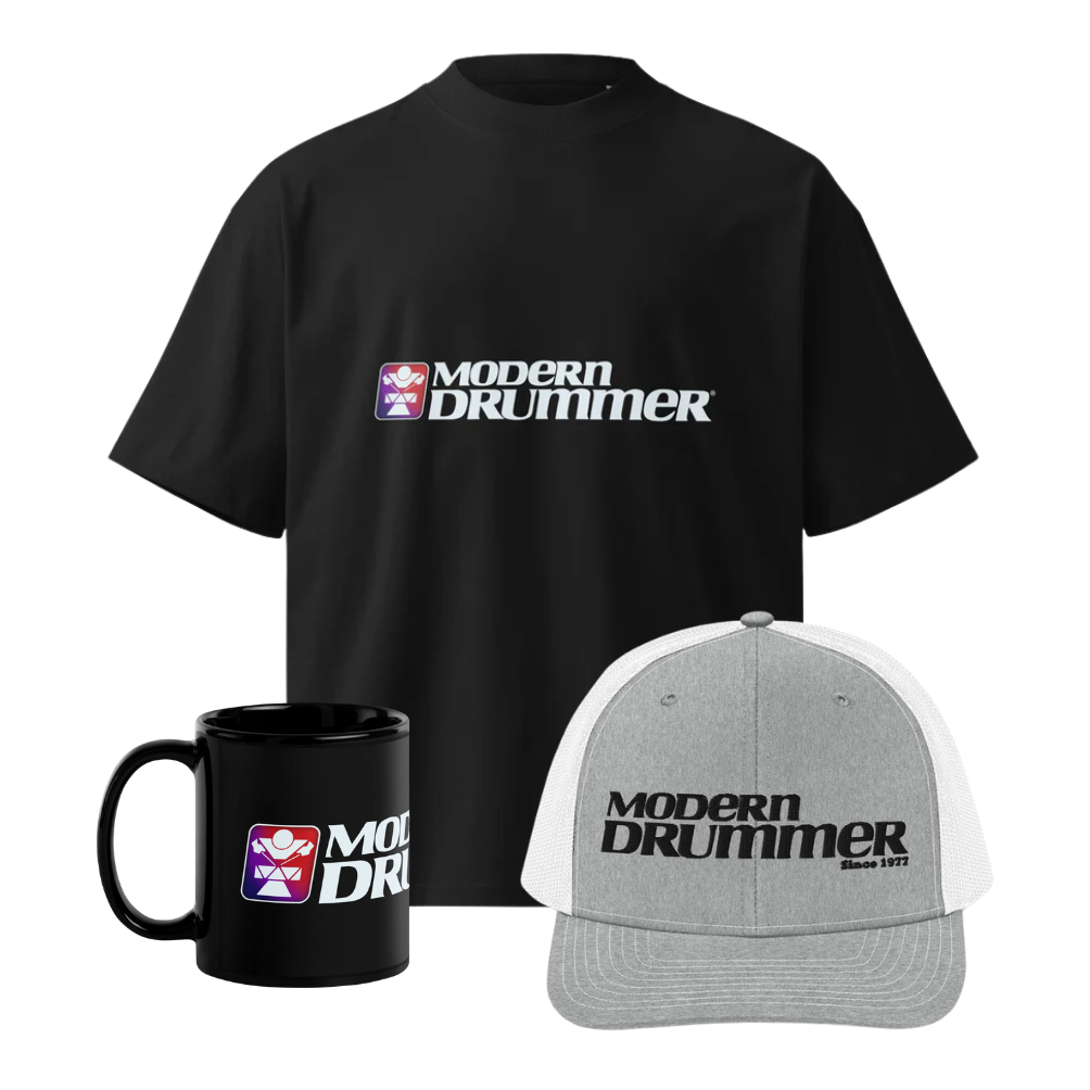 Modern Drummer Shirt, Hat & Mug Bundle