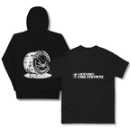 Black Kick Drum Hoodie & T-Shirt Bundle