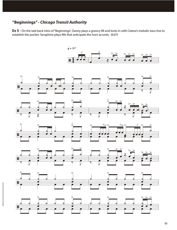 Danny Seraphine Legends Book Vol 4